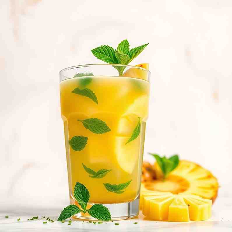 Pineapple Mint Juice